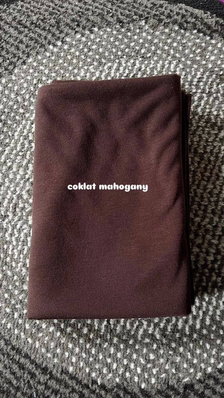 Pashmina Kaos Rayon Premium Korea Hijab 180x75 - Foto ulasan pembeli