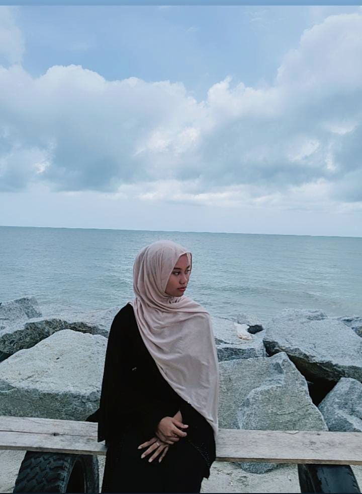 Pashmina Kaos Rayon Premium Korea Hijab 180x75 - Foto ulasan pembeli