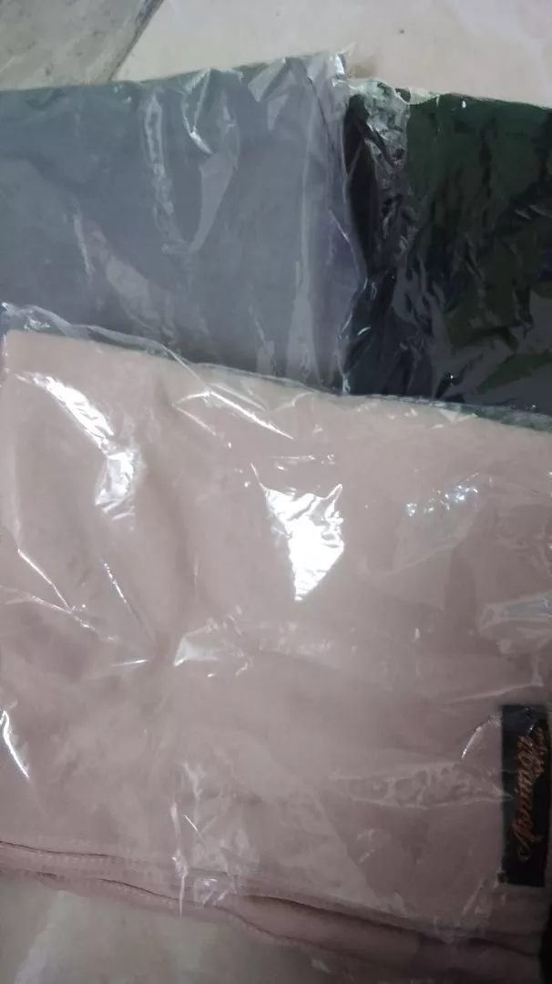 Pashmina Kaos Rayon Premium Korean Hijab 180x70 - Foto ulasan pembeli