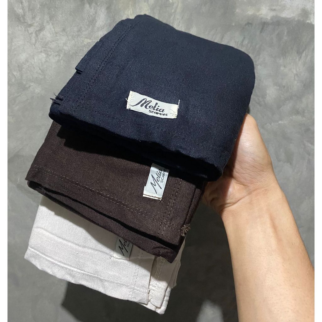 Pashmina Kaos Rayon Super Premium - foto 1 dari 10