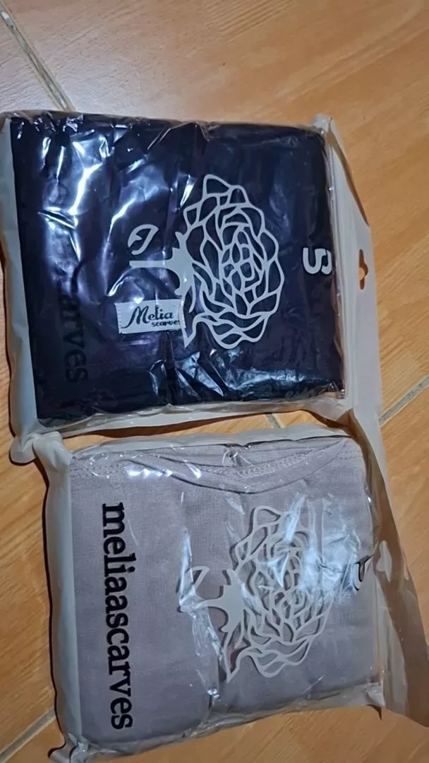 Pashmina Kaos Rayon Super Premium - Foto ulasan pembeli
