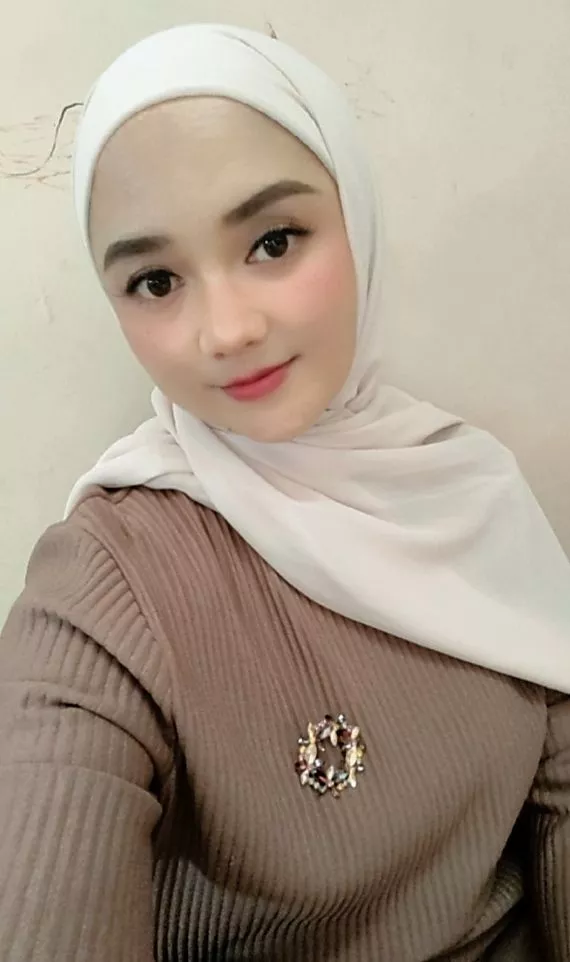 Pashmina Inner 2in1 Ceruty Babydoll By R2 - Foto ulasan pembeli