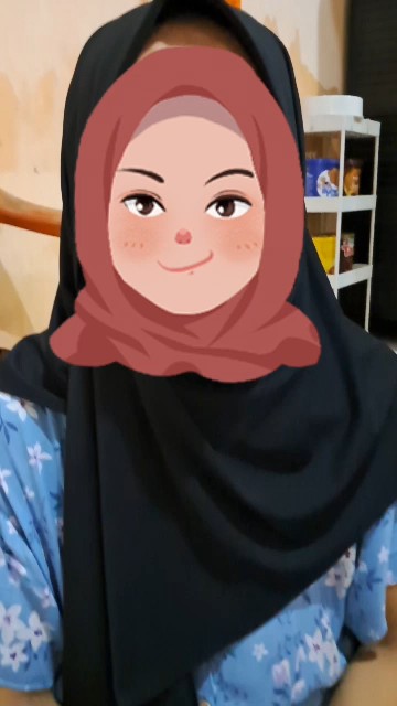 Pashmina Inner Kancing/Pasmina Rapunzel Kancing Menutup Leher Jersey Premium - Foto ulasan pembeli