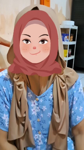 Pashmina Inner Kancing/Pasmina Rapunzel Kancing Menutup Leher Jersey Premium - Foto ulasan pembeli