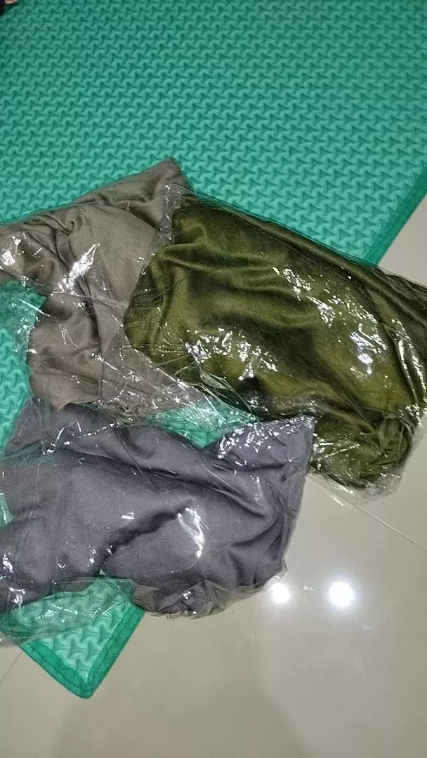 Pashmina Instan Oval Jersey Lembut Kekinian - Foto ulasan pembeli