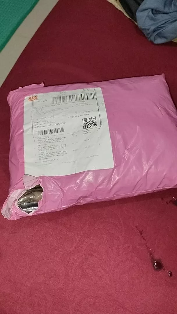 Pashmina Instan Oval Jersey Lembut Kekinian - Foto ulasan pembeli