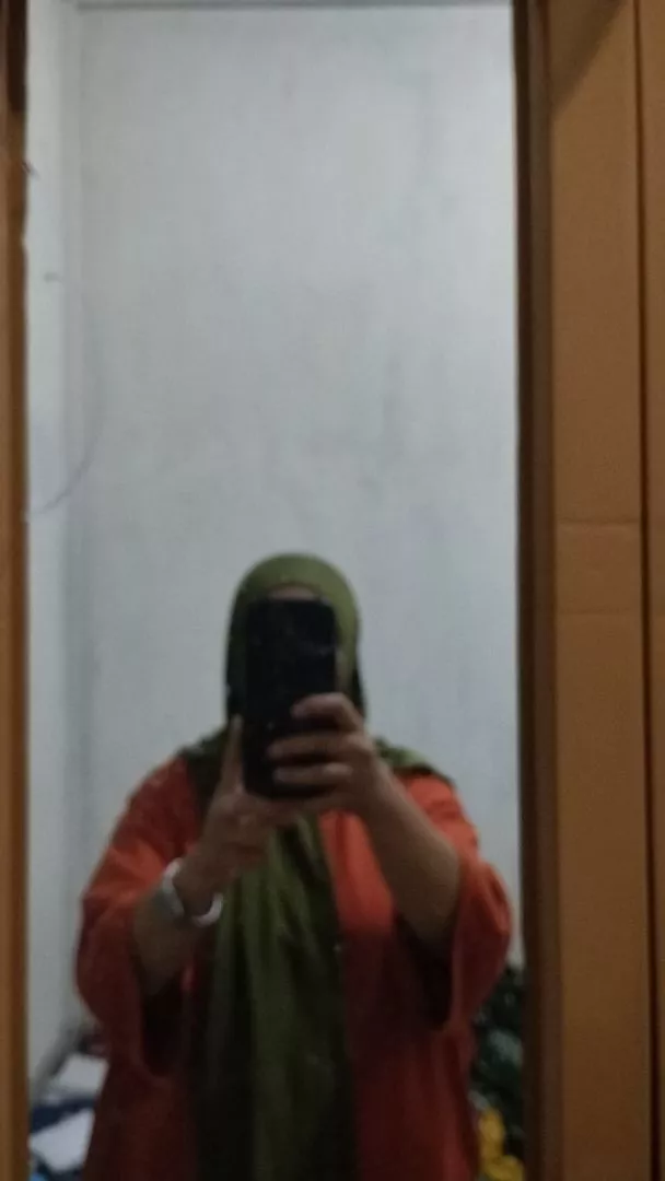 Pashmina Instan Oval Jersey Lembut Kekinian - Foto ulasan pembeli