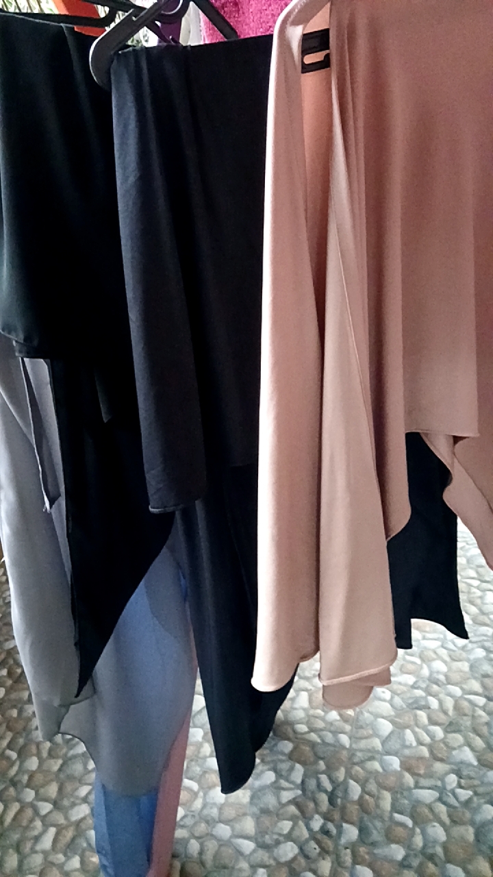 Pashmina Instan Oval Jersey Premium/Pasmina Oval Instan Jersey - Foto ulasan pembeli