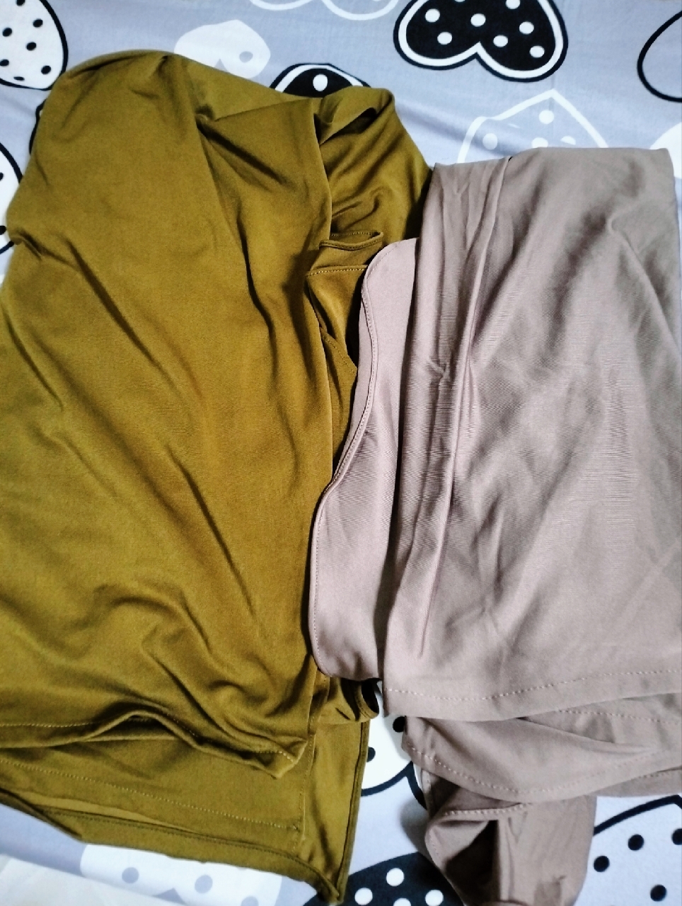 Pashmina Instan Oval Jersey Premium/Pasmina Oval Instan Jersey - Foto ulasan pembeli