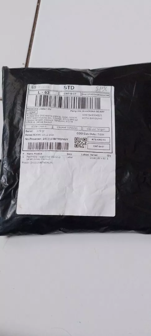 Pashmina Instan Inner Menutup Leher Jersey Premium | Hijab Pashmina Inner Jersey - Foto ulasan pembeli