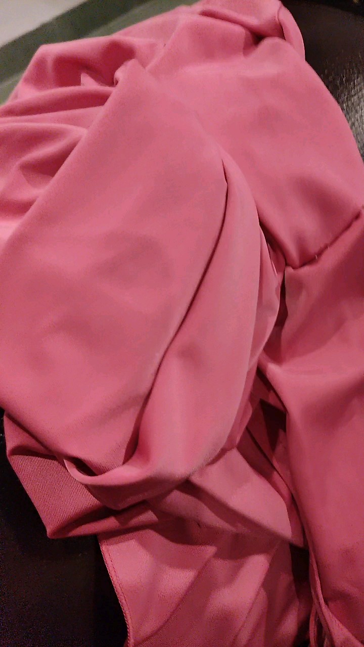Pashmina Instan Inner Spandex Oval Tebal - Foto ulasan pembeli
