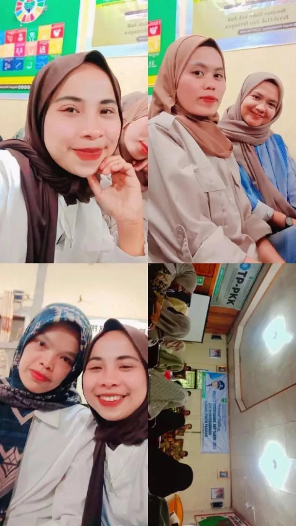 Pashmina Instan Inner Spandex Oval Tebal - Foto ulasan pembeli