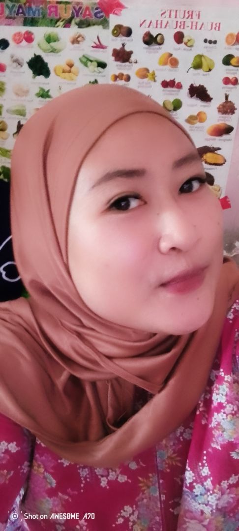 Pashmina Oval 2in1 Jahit Dagu Simple Stylish - Foto ulasan pembeli