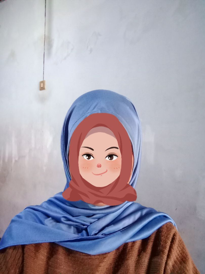 Pashmina Oval 2in1 Jahit Dagu Simple Stylish - Foto ulasan pembeli