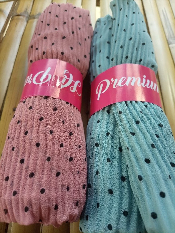 Pashmina Oval 2in1 Jahit Dagu Simple Stylish - Foto ulasan pembeli