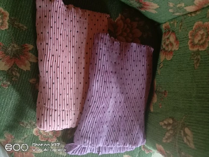 Pashmina Oval 2in1 Jahit Dagu Simple Stylish - Foto ulasan pembeli