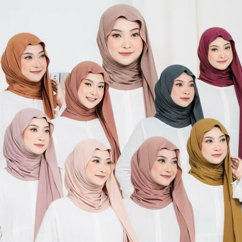 Pashmina Mleyot / Jilbab Pashmina Murah / Pasmina Tebal - foto 7 dari 10, 4yunz