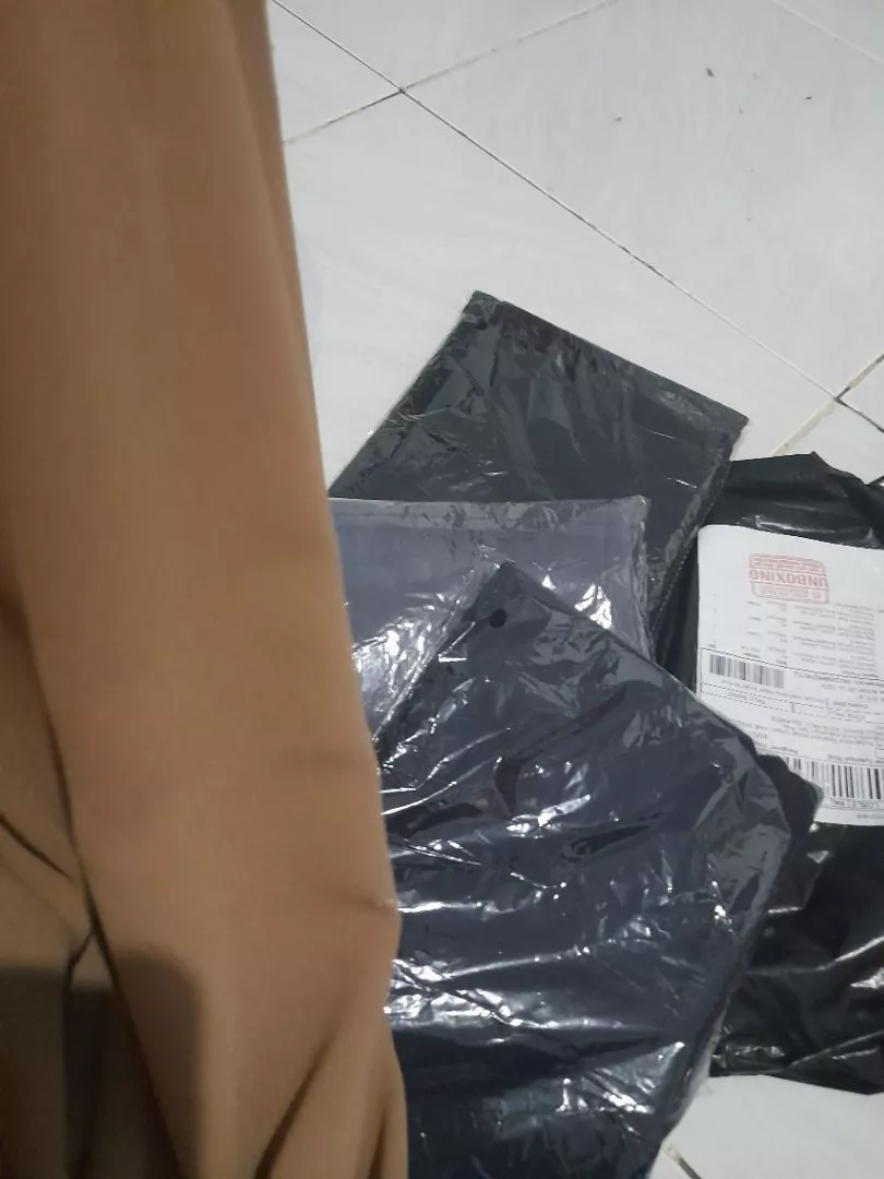 Pashmina Syar'i Jumbo Ceruty Babydoll Premium - Foto ulasan pembeli