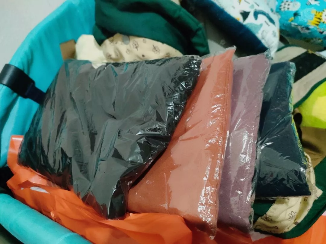 Pashmina Syar'i Jumbo Ceruty Babydoll Premium - Foto ulasan pembeli
