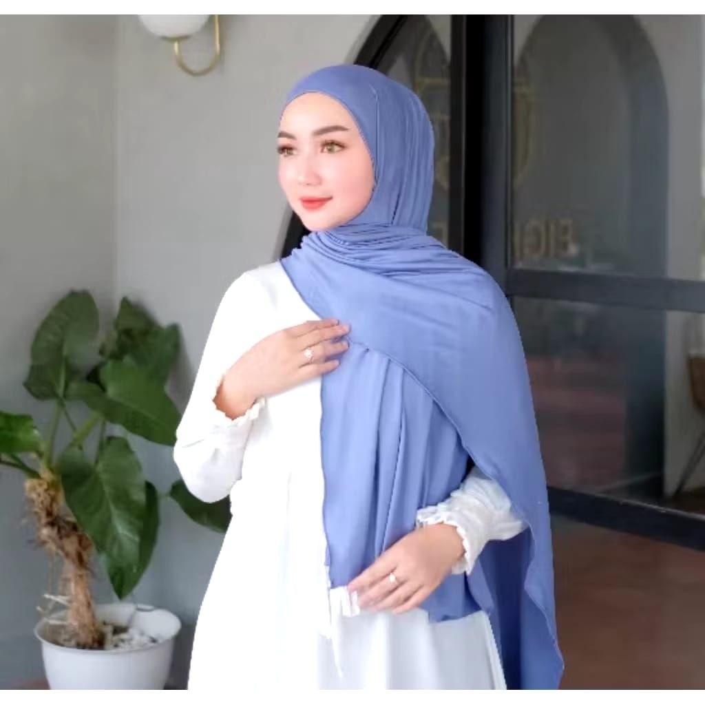 PHASMINA KAOS HYGET HIJAB MURAH TERLARIS FASHION MUSLIM JILBAB TRENDY - foto 9 dari 10, ristyannatarc