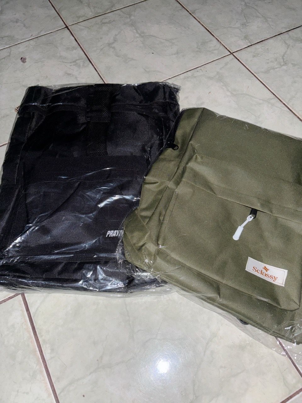 PRAYERFAITH - Tas Ransel Pria Wanita Premium Original Fashionable, Ringan & Kapasitas Besar - foto 4 dari 10, mochajans