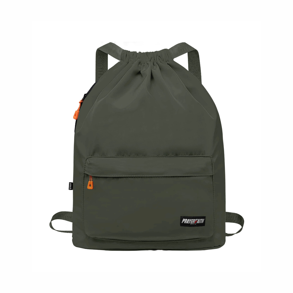 PRAYERFAITH - Tas Serut Stringbag Gendong Waterfroop Multifungsi - foto 1 dari 10
