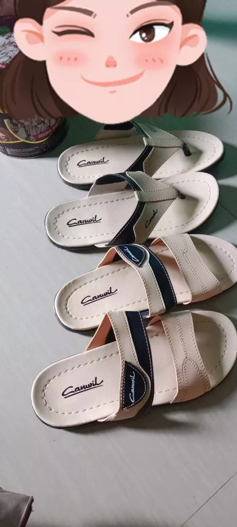 PROMO Buy 1 Get 1 Sandal Pria Kulit Kasual - Foto ulasan pembeli