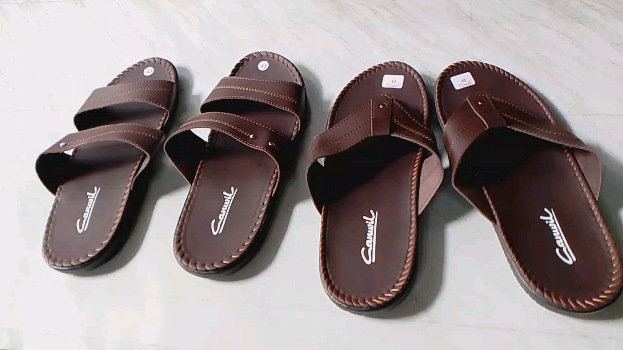 PROMO Buy 1 Get 1 Sandal Pria Kulit Kasual - Foto ulasan pembeli