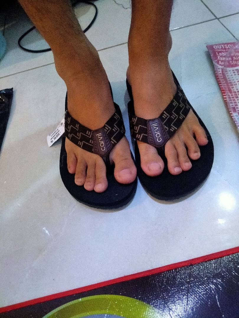PROMO Sandal Jepit Carvil Pria Original 31-44 - foto 5 dari 10, watikartini15