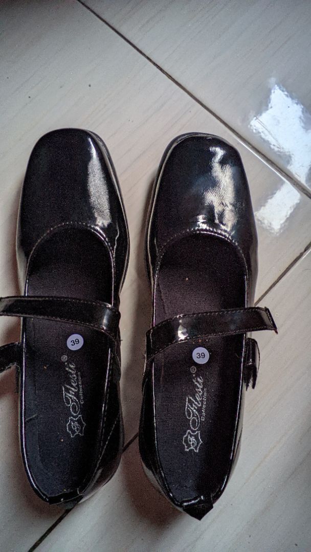 PROMO Sepatu Pantofel Wanita Hitam Diskon Nyaman - foto 10 dari 10, alfiyanti058