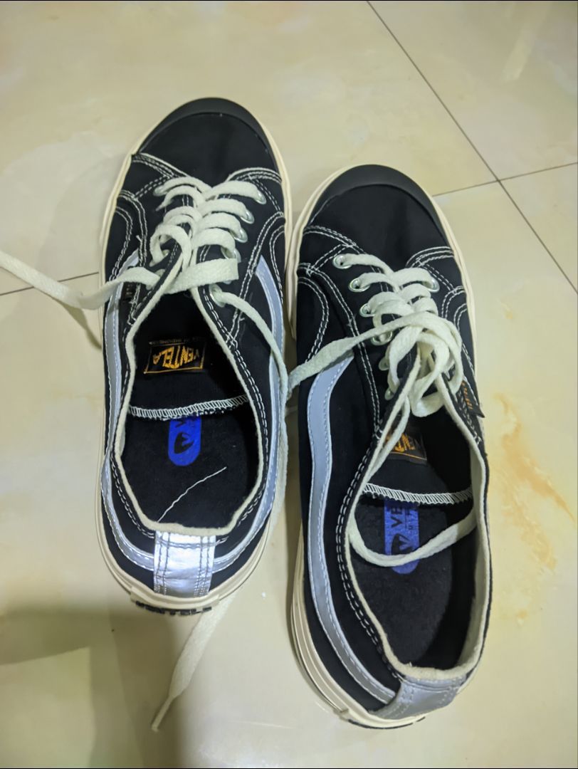 PROMO Sepatu Ventela Low Black Natural Pria Wanita - Foto ulasan pembeli