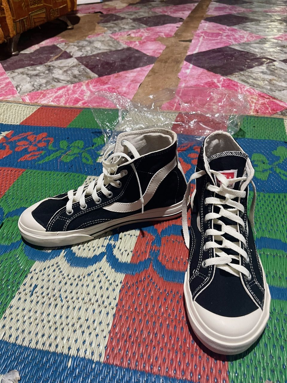 Promo!! Sepatu Ventela Publik High Black Natural Sepatu Casual Pria Wanita Shoes - Foto ulasan pembeli