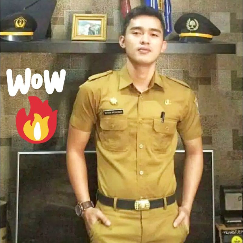 Promo Seragam PNS Guru Pemda Wol Twist Adem - foto 1 dari 10