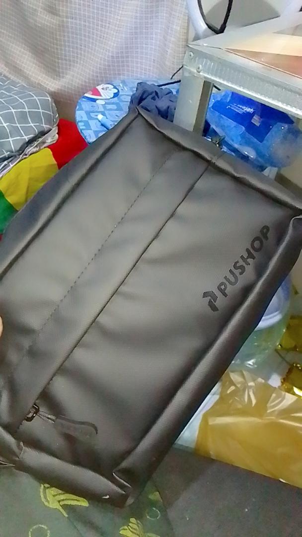 PUSHOP - Handbag Latte | Pouch | Tas Tangan | Clutch - Foto ulasan pembeli