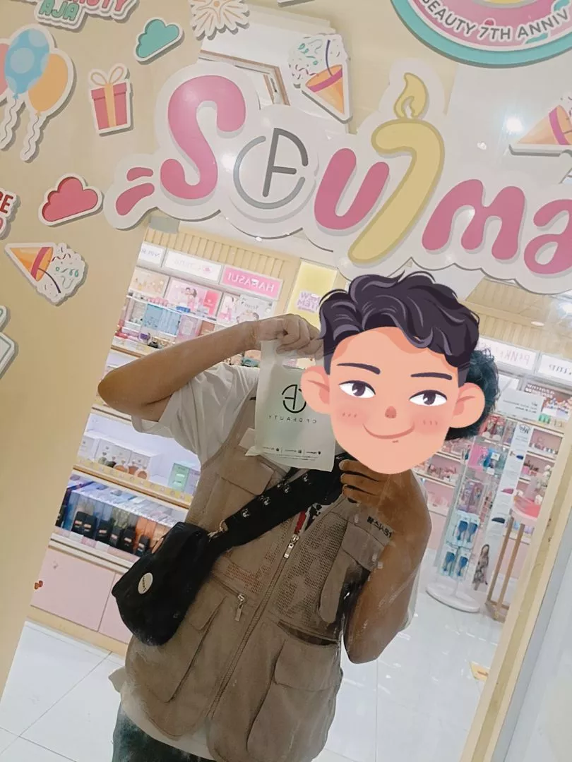Pushop Slingbag Kanvas Kazuko Unisex Free Pin - Foto ulasan pembeli