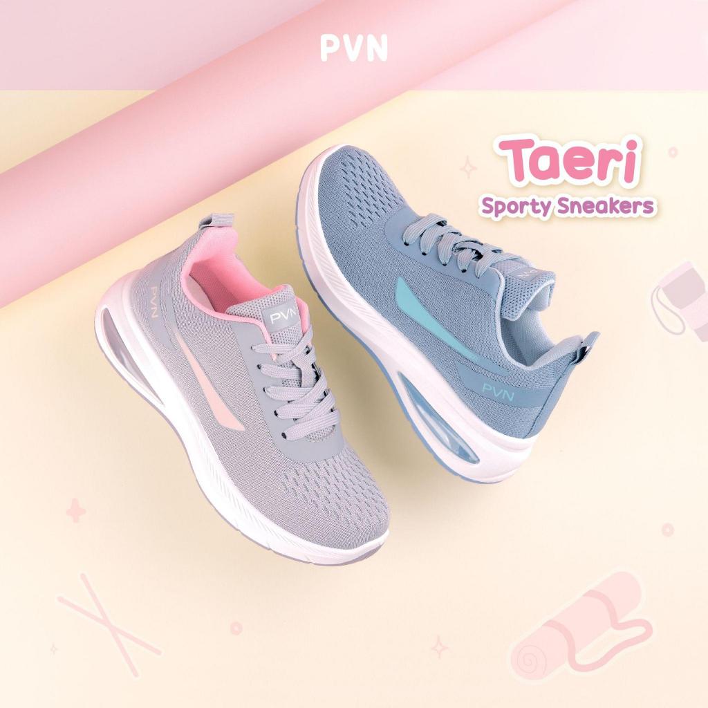 PVN Taeri Sepatu Sneakers Olahraga Wanita Sport Shoes Blue 265 - foto 1 dari 10