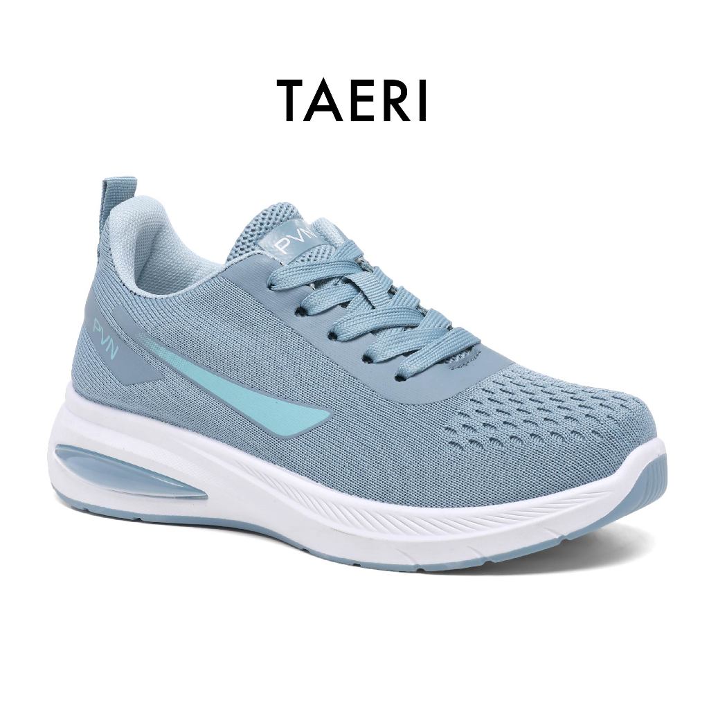 PVN Taeri Sepatu Sneakers Olahraga Wanita Sport Shoes Pink Blue Grey 265 - foto 9 dari 10, agung121budi