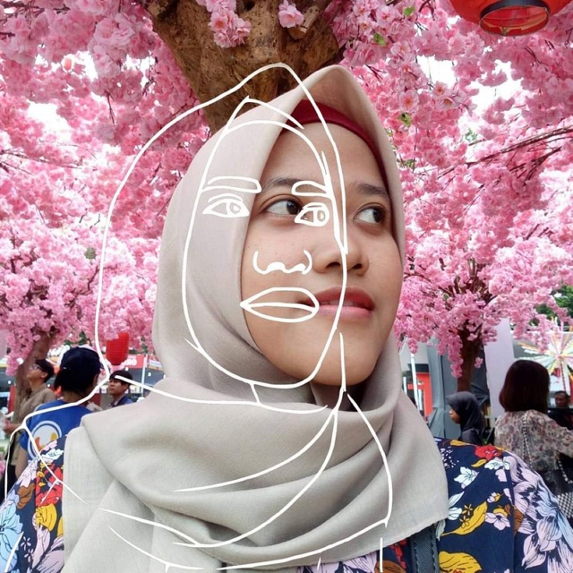 Foto ulasan pembeli delimaekarizkianti, varian Pink Grey,40