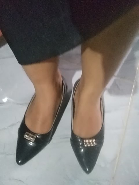 Quince Alisha Pantofel Wanita Sepatu Heels Wanita Hak 3 Cm - Foto ulasan pembeli