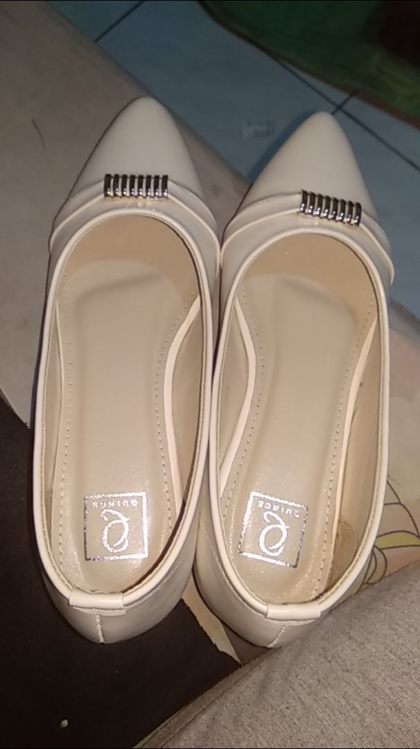 Quince Alisha Pantofel Wanita Sepatu Heels Wanita Hak 3 Cm - Foto ulasan pembeli