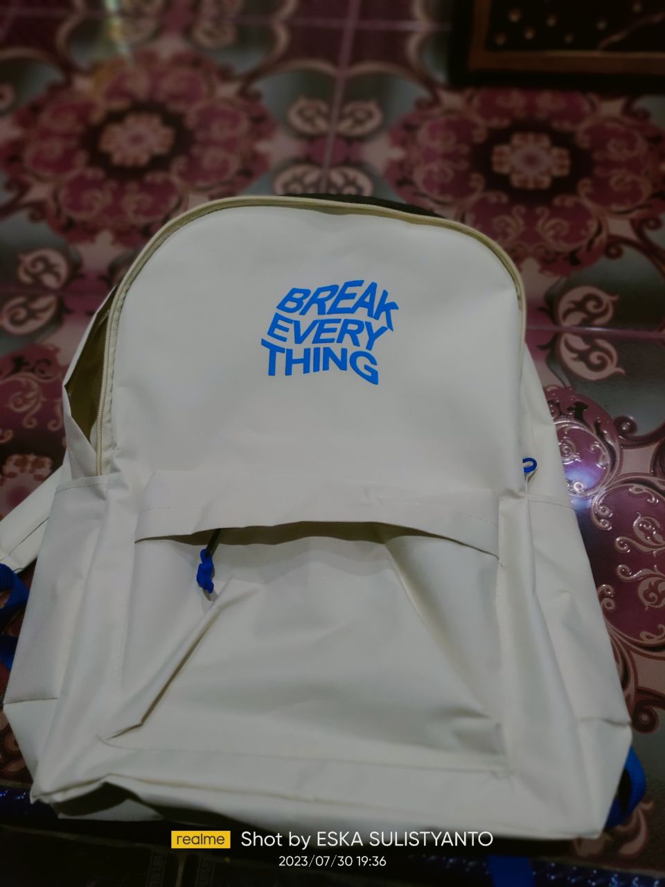 Ransel Sekolah Hitam Tas Laptop Max 15 Incn - Foto ulasan pembeli