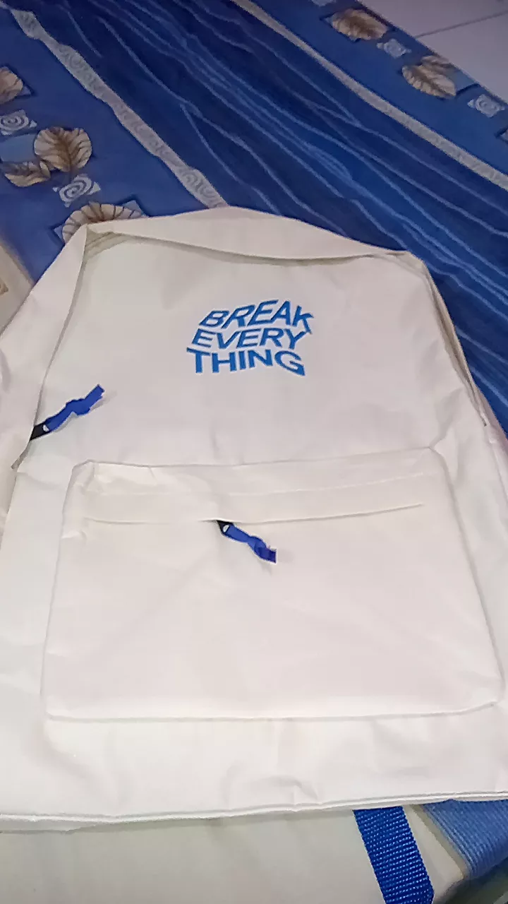 Ransel Sekolah Hitam Tas Laptop Max 15 Incn - Foto ulasan pembeli