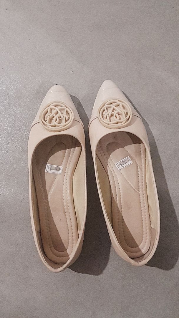 RÈYORA Sepatu Flat Shoes Kerja Balet Wanita Korea MAUDY - Foto ulasan pembeli