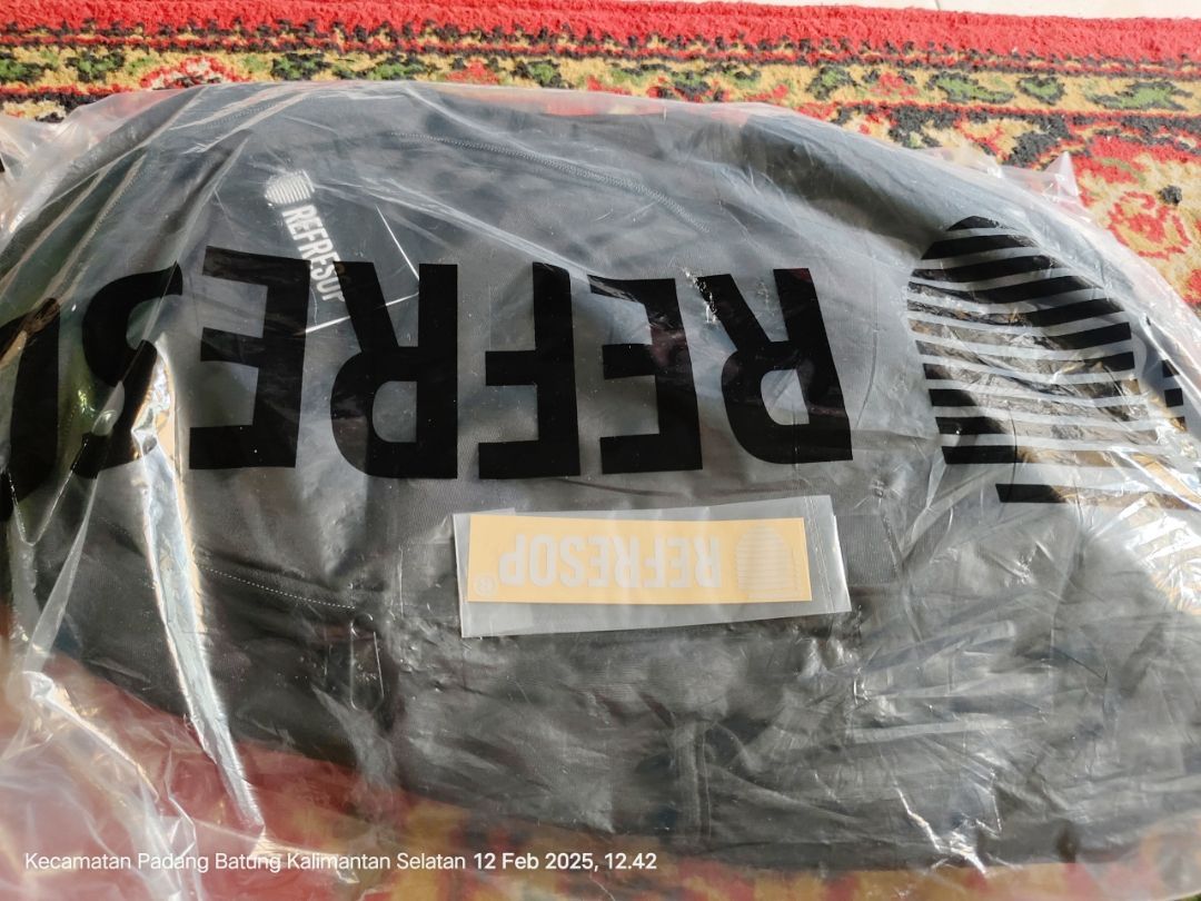 REFRESOP Original PX417 Tas Ransel Pria Daily Backpack Tactical Army - Hitam - Foto ulasan pembeli