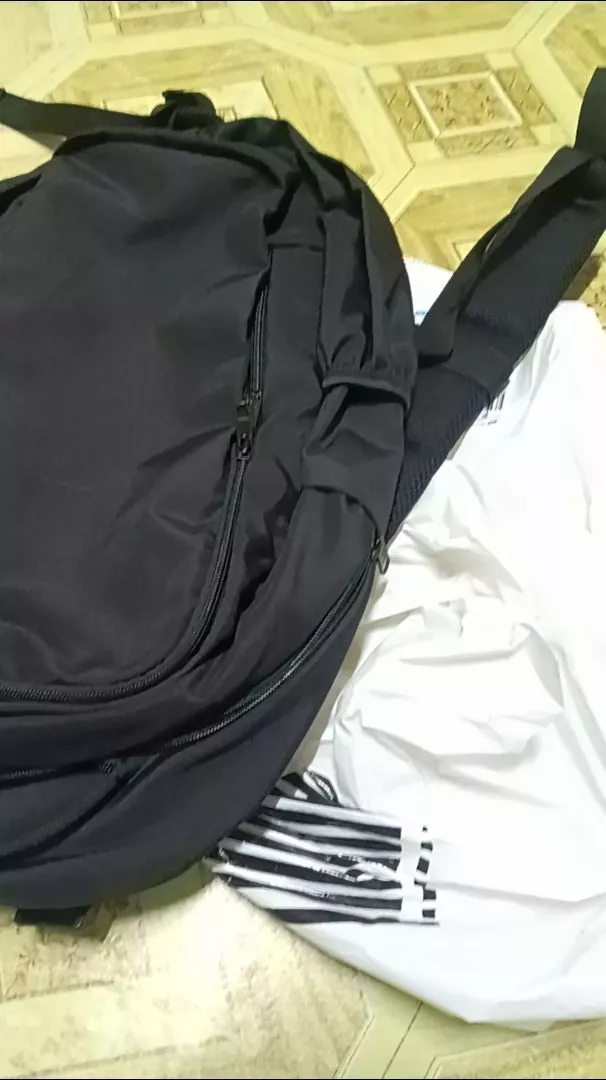 REFRESOP Original PX417 Tas Ransel Pria Daily Backpack Tactical Army - Hitam - Foto ulasan pembeli