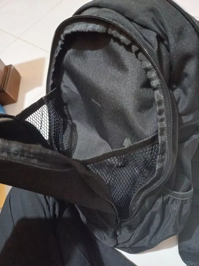 REFRESOP Original PX417 Tas Ransel Pria Daily Backpack Tactical Army - Hitam - Foto ulasan pembeli