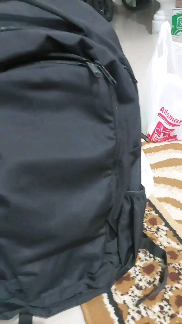 REFRESOP Original PX417 Tas Ransel Pria Daily Backpack Tactical Army - Hitam - Foto ulasan pembeli