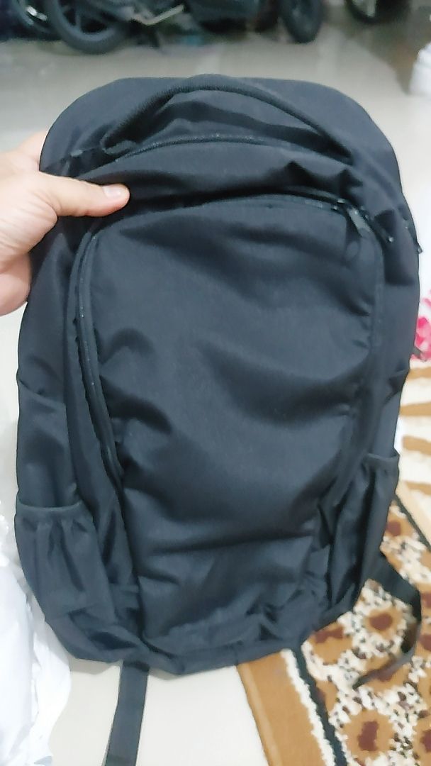 REFRESOP Original PX417 Tas Ransel Pria Daily Backpack Tactical Army - Hitam - Foto ulasan pembeli