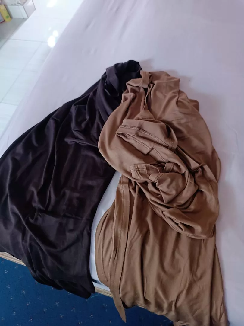 Resyahijab Pashmina Tencel Premium Free Pouch - Foto ulasan pembeli