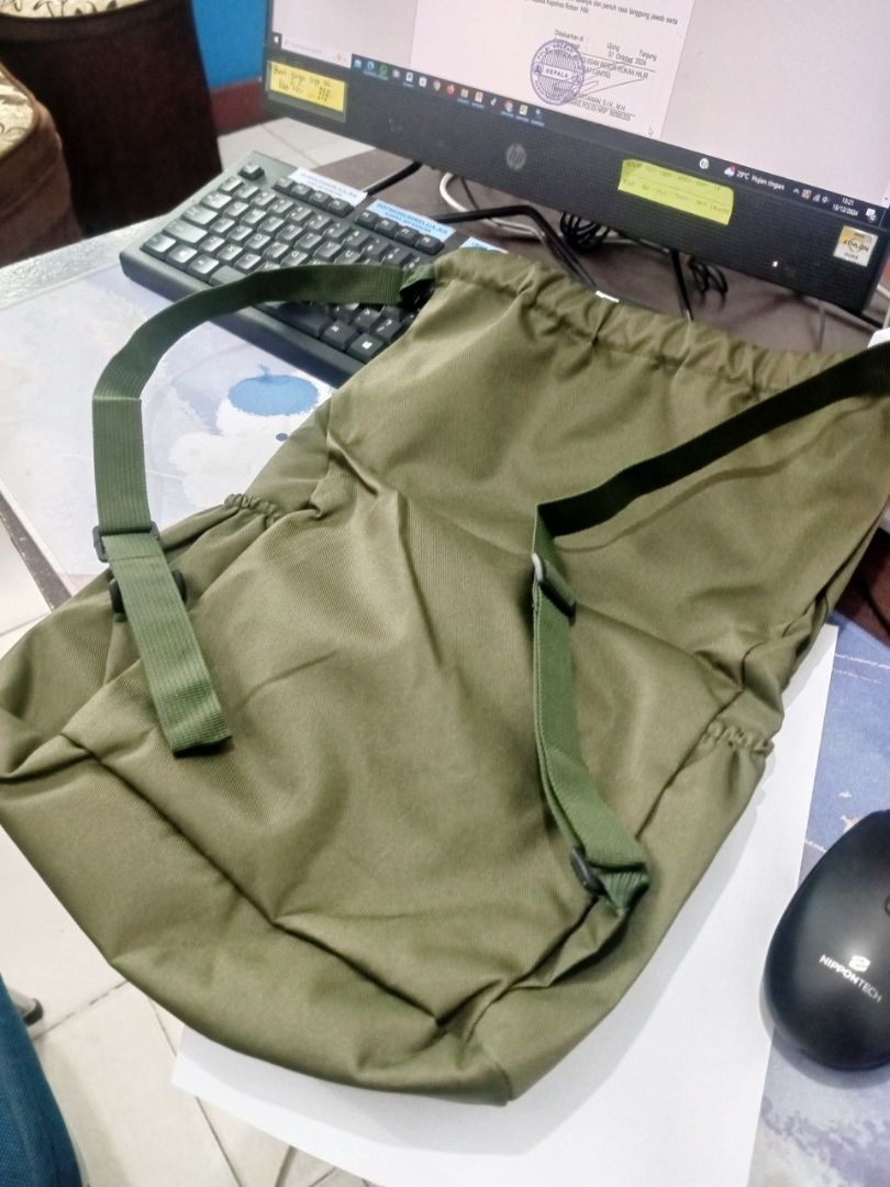 RHID - Tas Ransel Sekolah Pria Wanita Unisex Anti Air - Foto ulasan pembeli